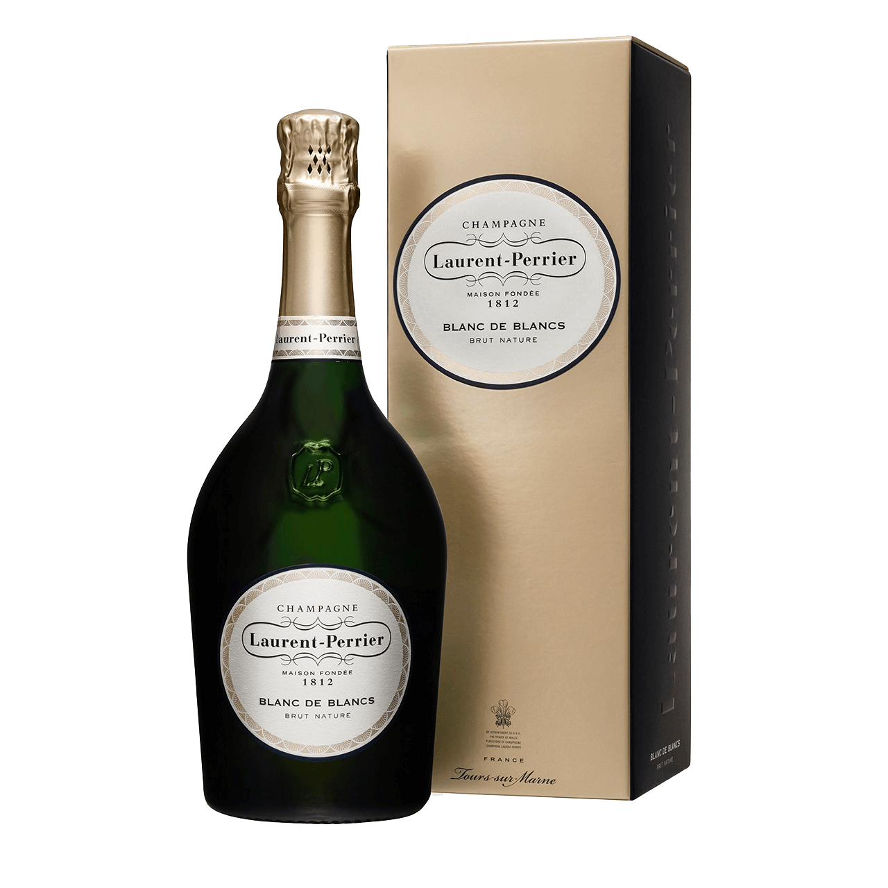 Champagne Laurent-Perrier Blanc de Blancs Brut Nature Etui - Diplomacy Lounge