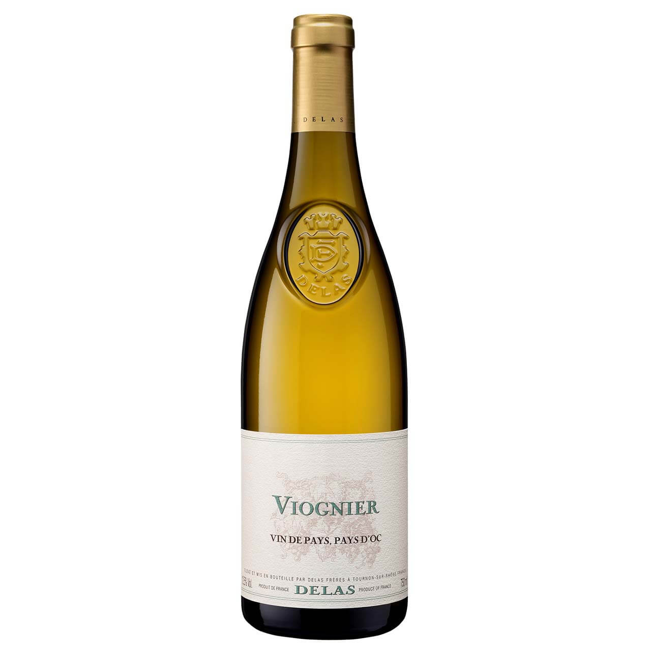 Delas Frères Viognier blanc Vins de Pays Vintage 2021 D`OC 75cl - Diplomacy Lounge